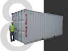 Size 8 – Construction Storage – 6m Shipping Container