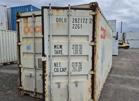20′ Shipping Container – OOLU 282172-2
