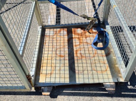 Gas Bottle Storage Cage