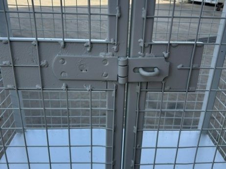 SOLD – Flammable Liquid / Gas Bottle Storage Cage – Used