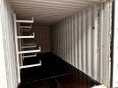 Size 8R with Racks – 20 ‘ Shipping Container with racking arms