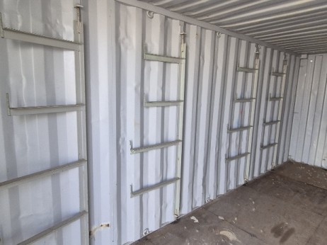 ** SOLD 24/09/25 ** SIZE 8R – 20′ Container with Racks – #47R