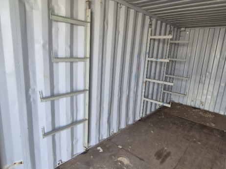 ** SOLD 24/09/25 ** SIZE 8R – 20′ Container with Racks – #47R