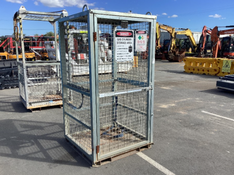 Gas Bottle Storage Cage